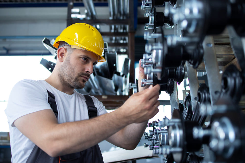 Industrial equipment repair services